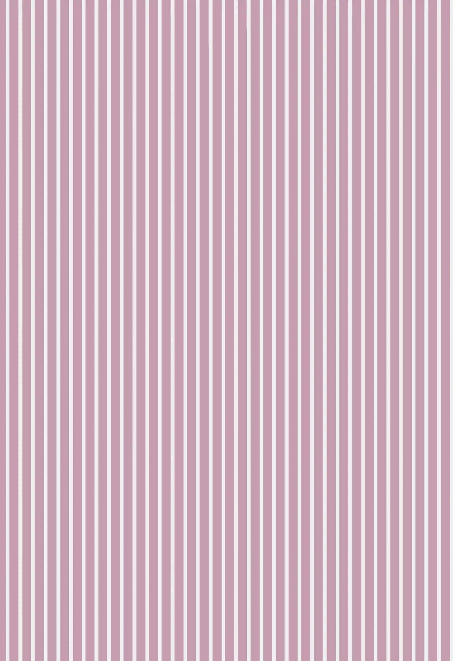 Mauve Stripe Women's Long Sleeve Organic Cotton Pyjama Trouser Set