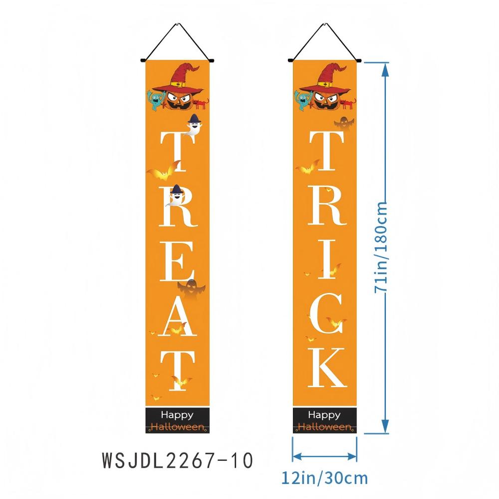 Halloween "Trick or Treat" Door Banners