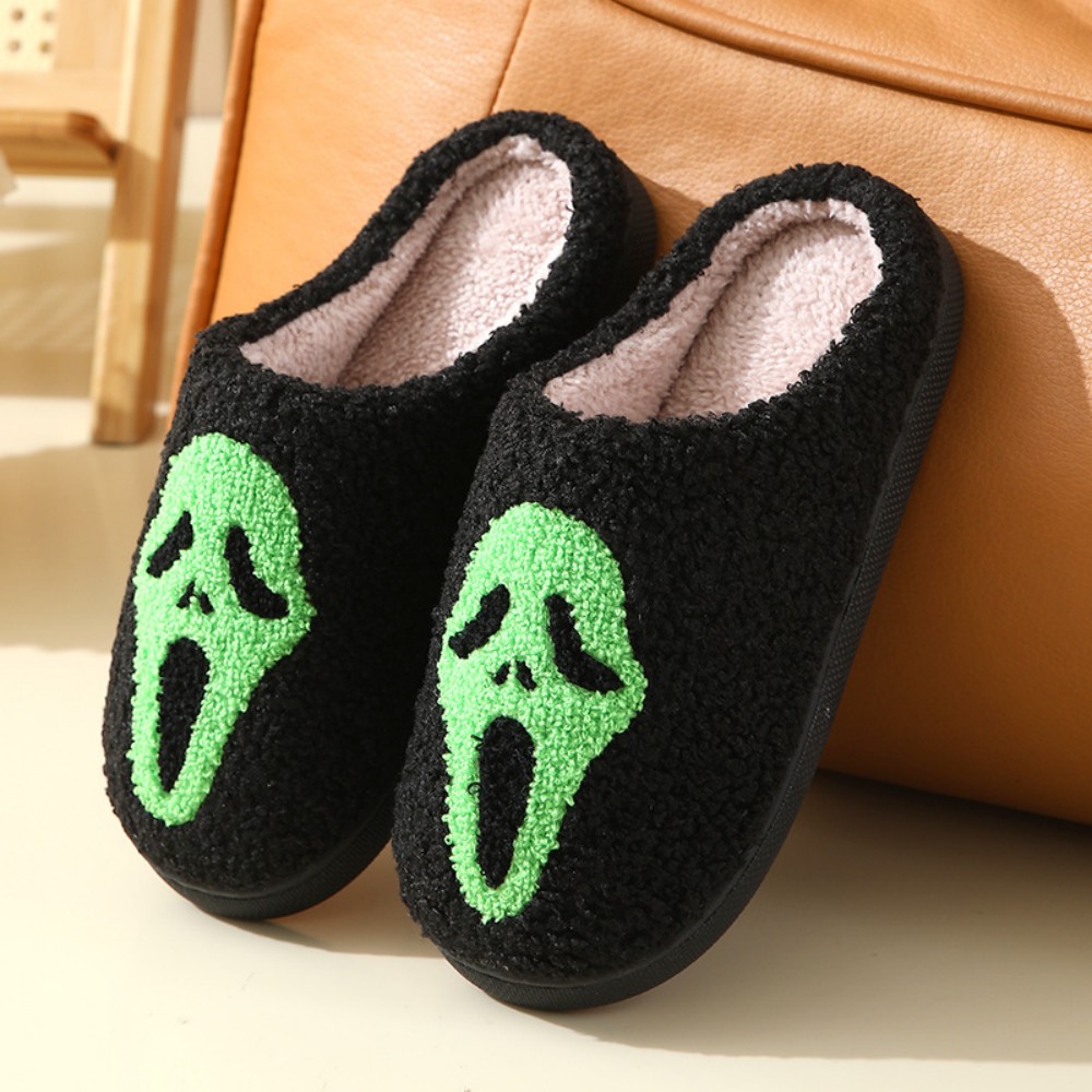 Halloween collection cartoon pumpkin funny cotton slippers