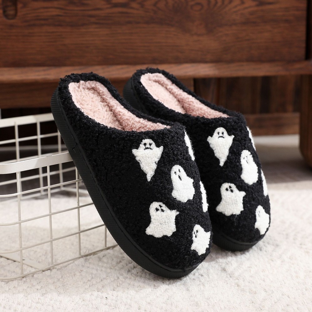 Halloween collection cartoon pumpkin funny cotton slippers