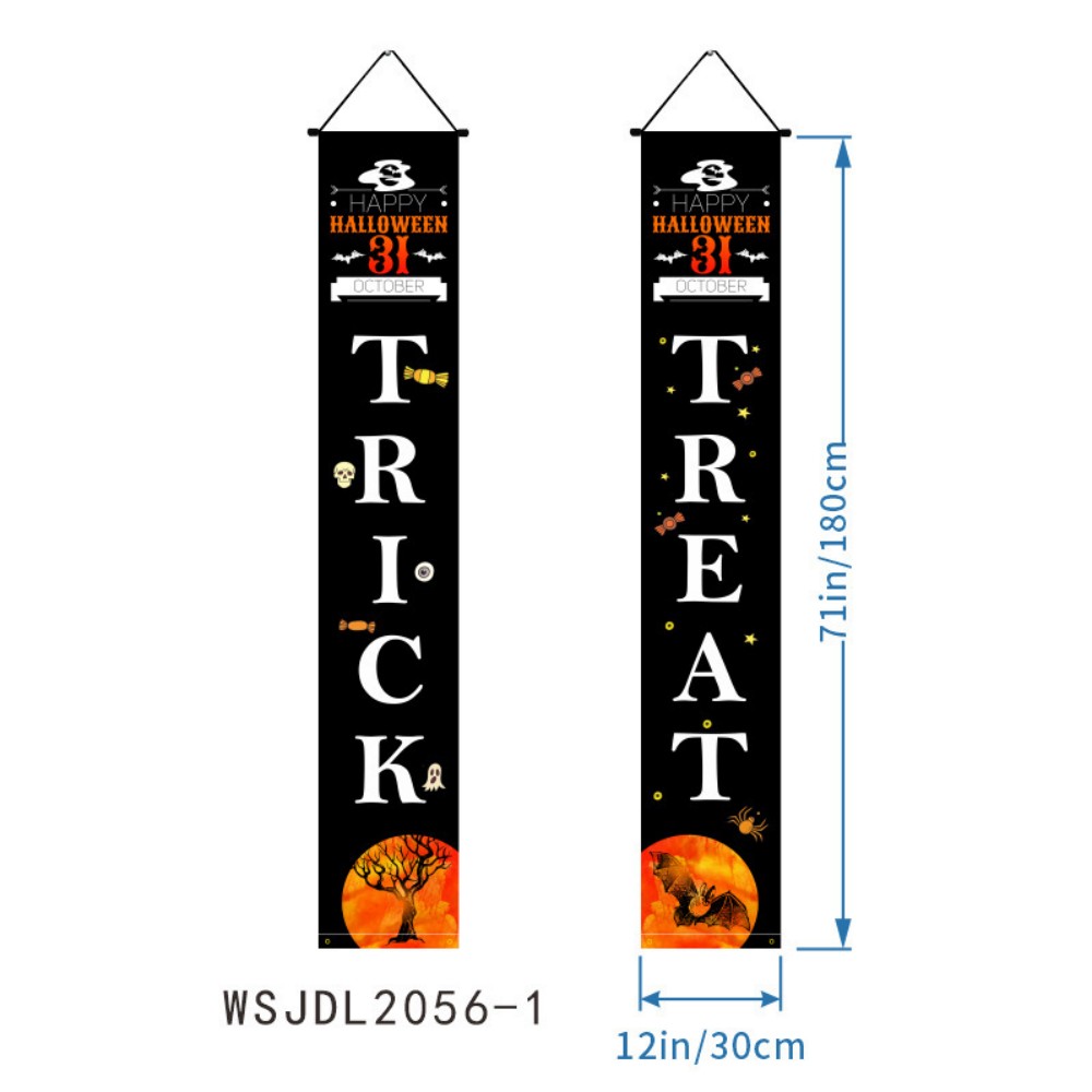 Halloween "Trick or Treat" Door Banners