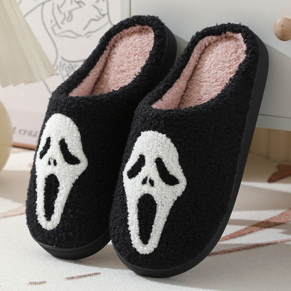Halloween collection cartoon pumpkin funny cotton slippers