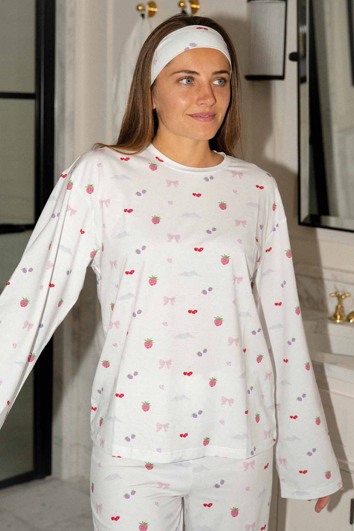 Sleep Shirt Girldreams Print Pajama Top