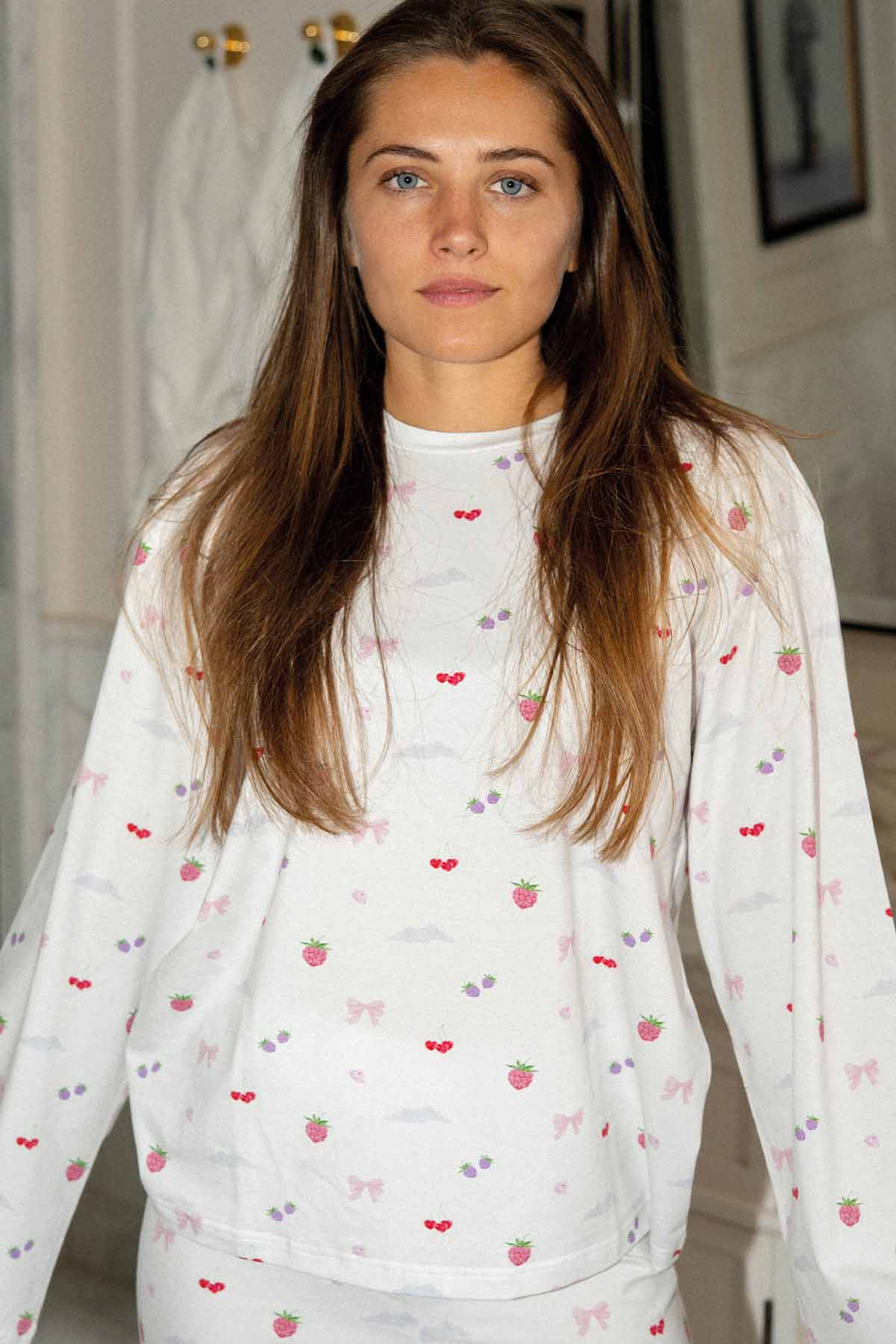 Sleep Shirt Girldreams Print Pajama Top
