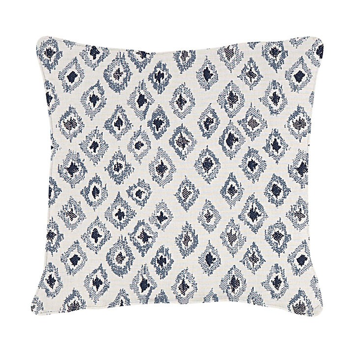Cornflower Print Outdoor Pillow Cushion