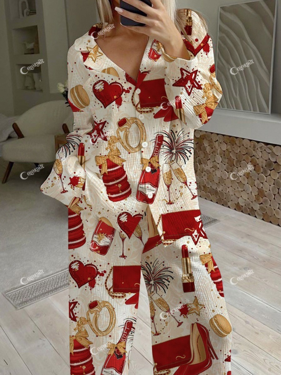 Women's Bridal Party Proposal Newlywed Pajama Set