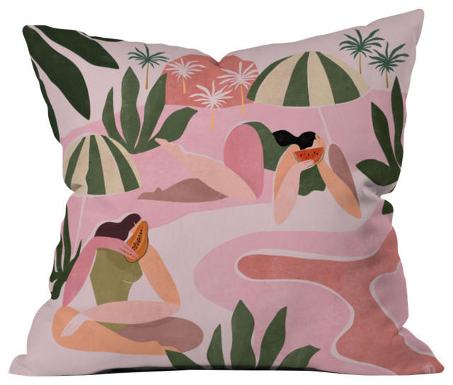 How I Will Spend The Summer Outdoor Pillow