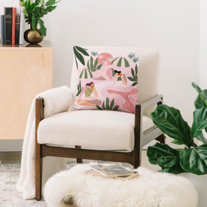 How I Will Spend The Summer Outdoor Pillow