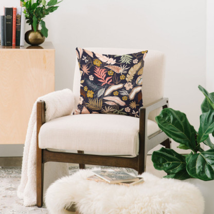 Abstract Tropical Jungle Outdoor Cushion