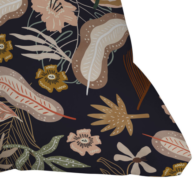 Abstract Tropical Jungle Outdoor Cushion