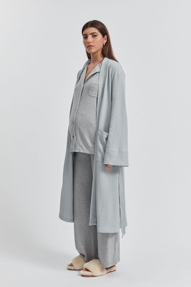 PJ Cloud Shirt Maternity Pyjama Set