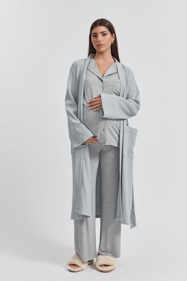 PJ Cloud Shirt Maternity Pyjama Set