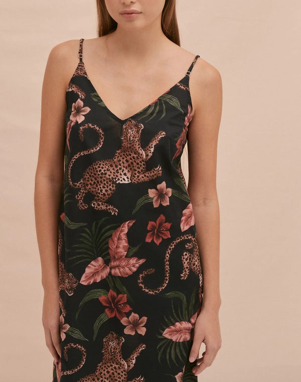 Beast Floral Print Pajamas