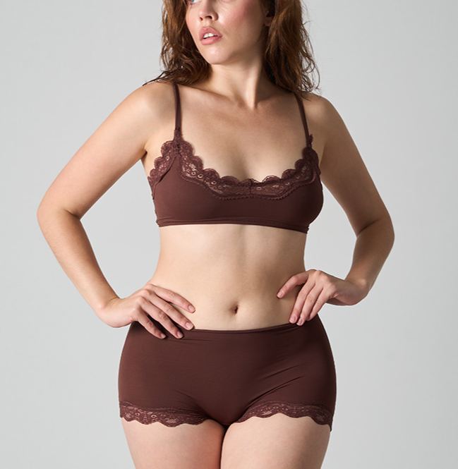 Shorty Boyshort Fits Everybody détails dentelle