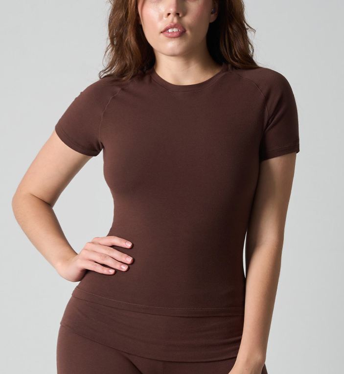 Crew Neck Baby Tee