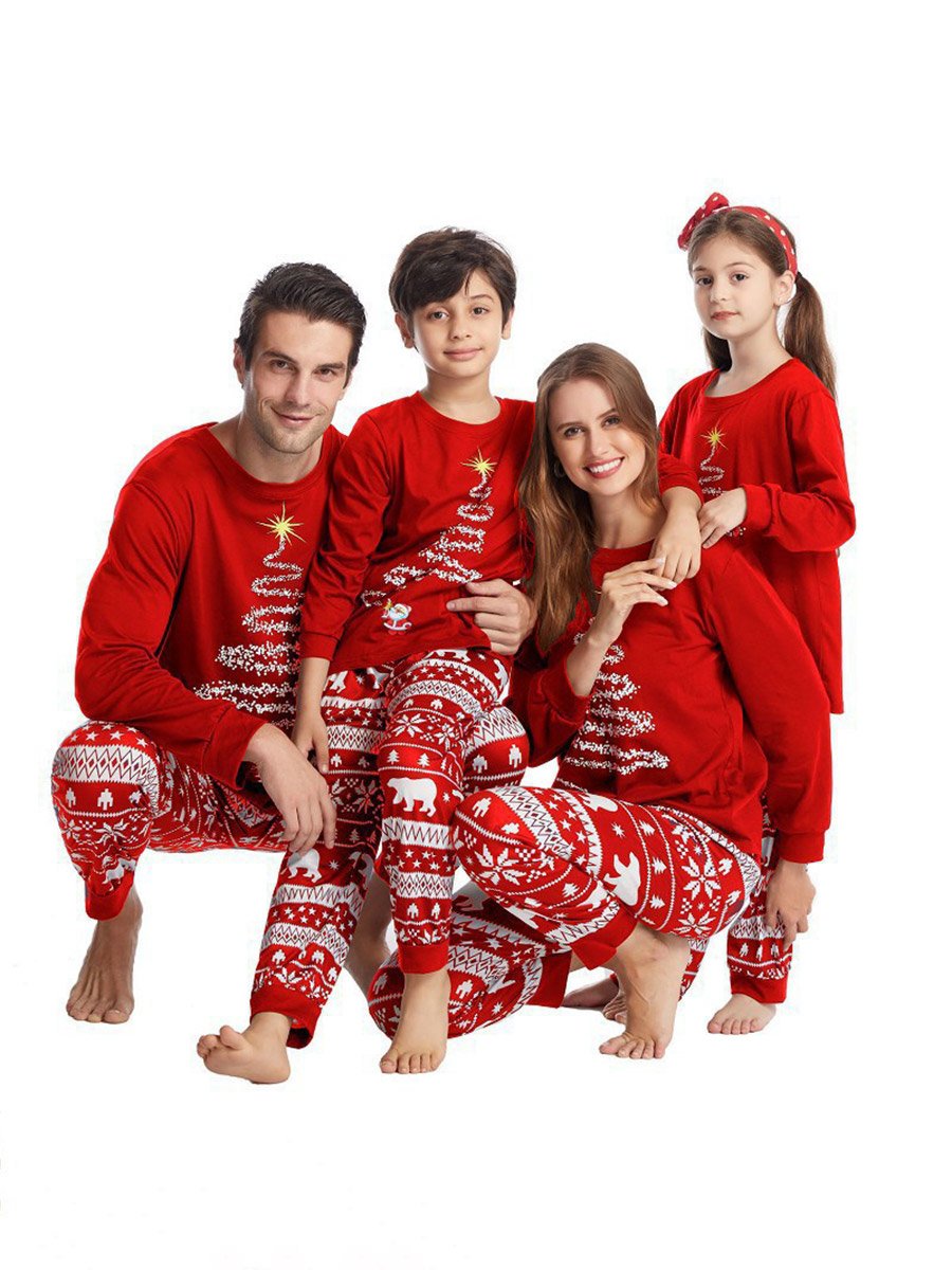 Christmas Tree Family Pajama Set
