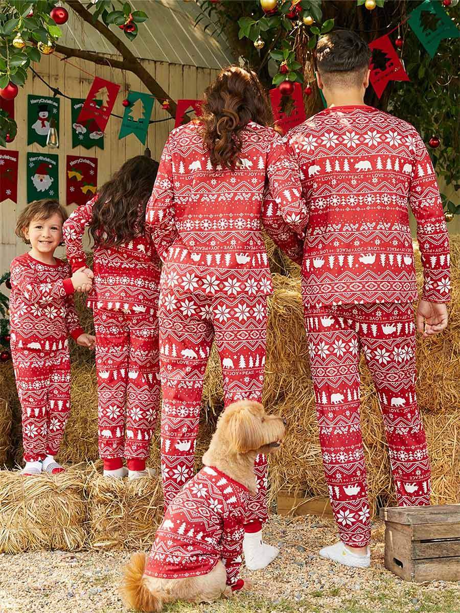 Christmas Printed Homewear Set
