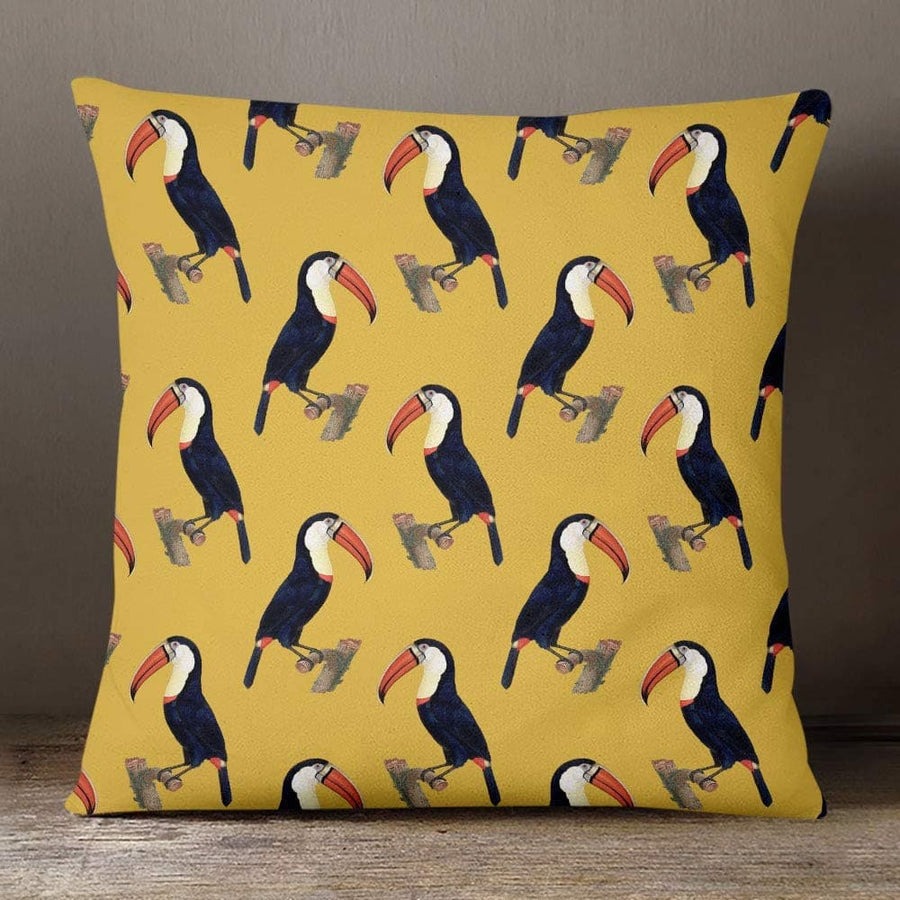 Toucans Outdoor Garden Cushion 