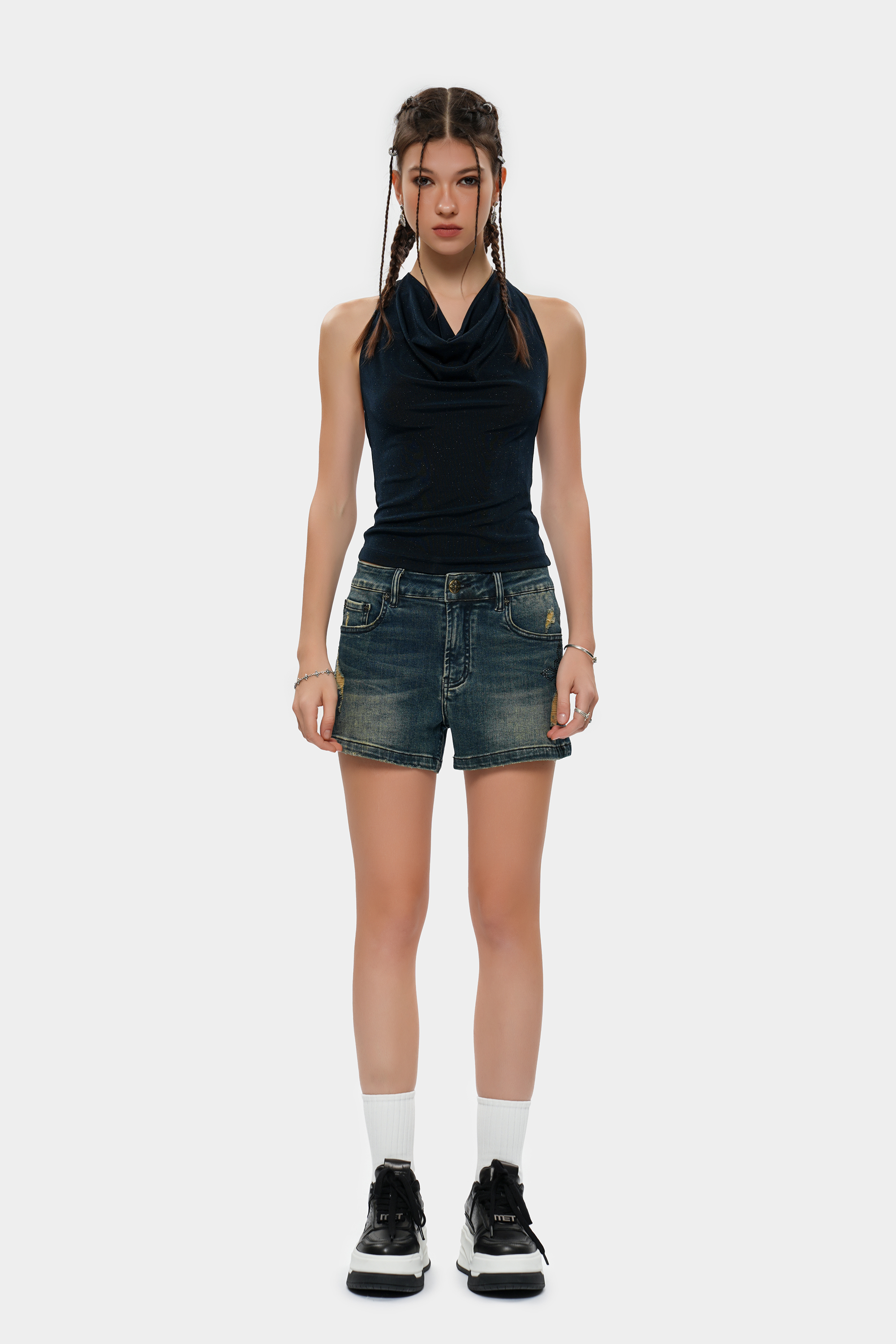 MET initly women's sleeveless halter top