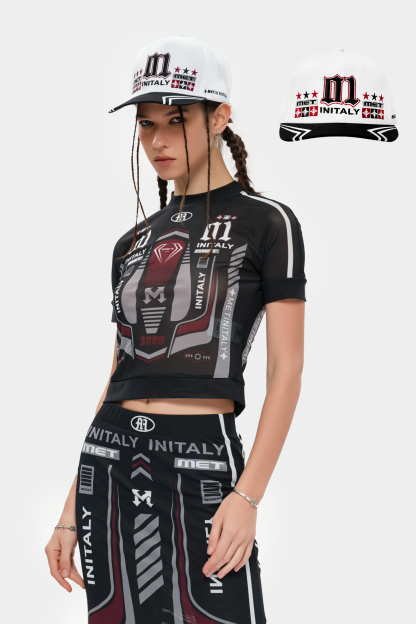 METinitaly Motorsport-style Breathable Baseball Cap