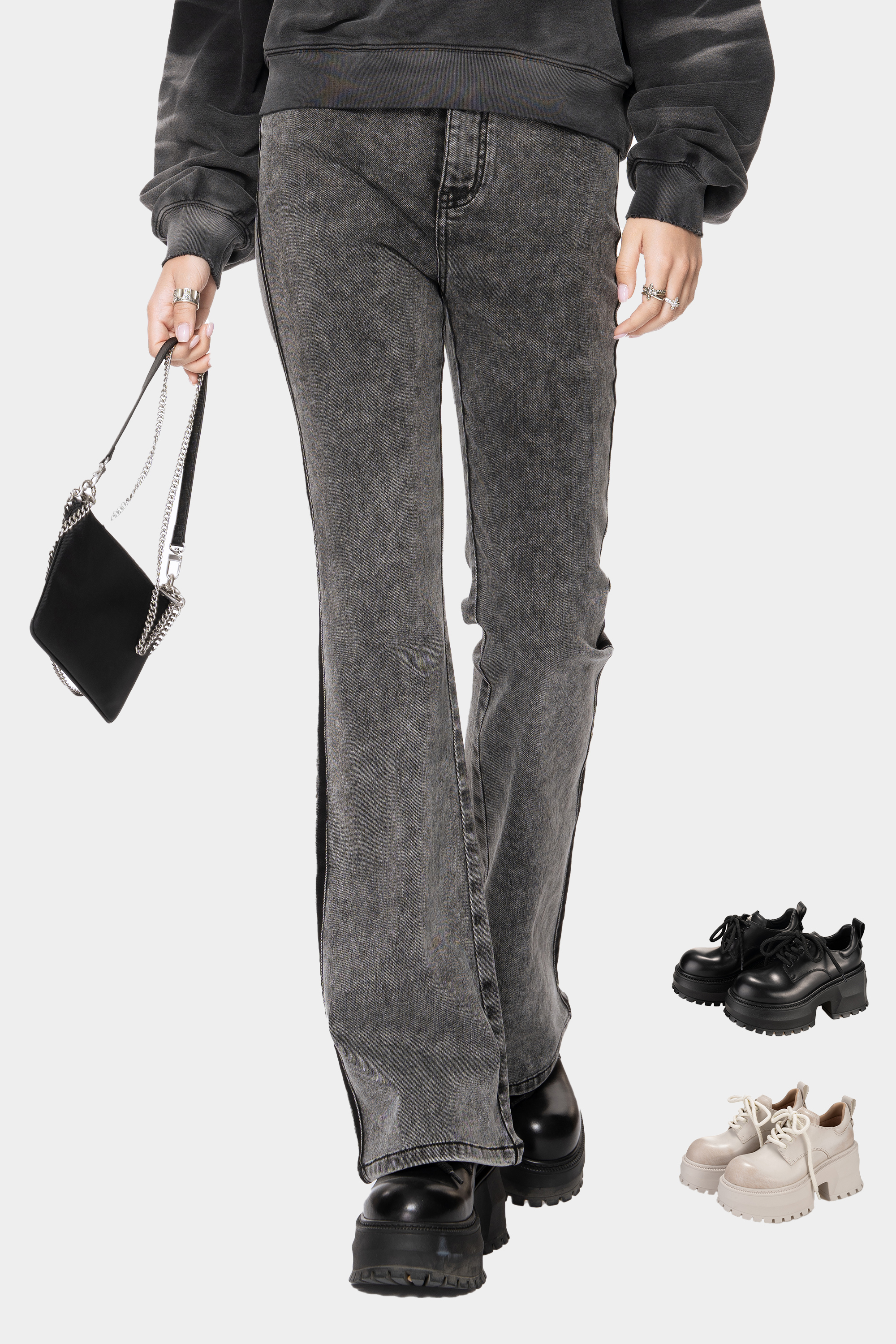 METinitaly Vintage Platform Loafers