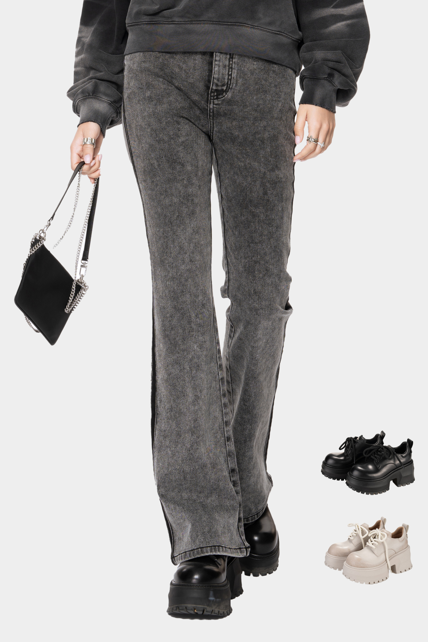 METinitaly Vintage Platform Loafers