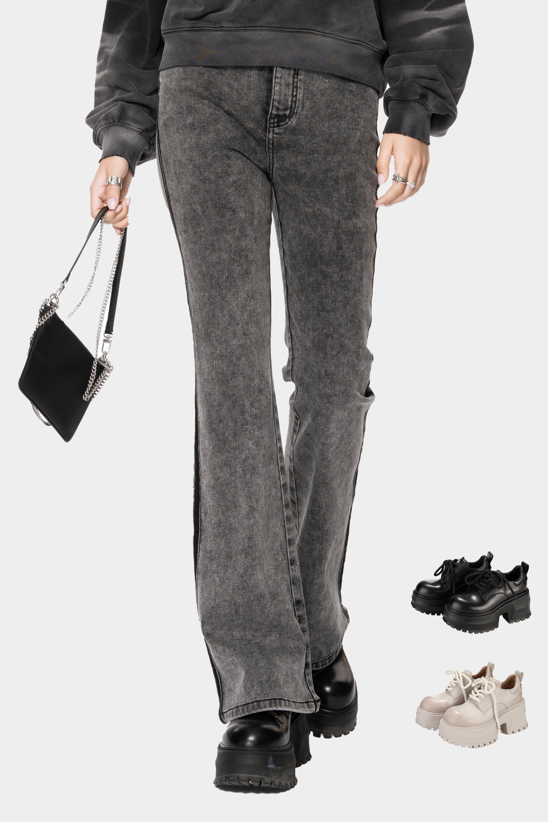 METinitaly Vintage Platform Loafers