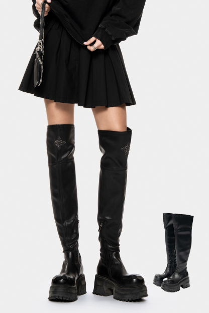 METinitaly Minimalist Stylish Knee-High Boots