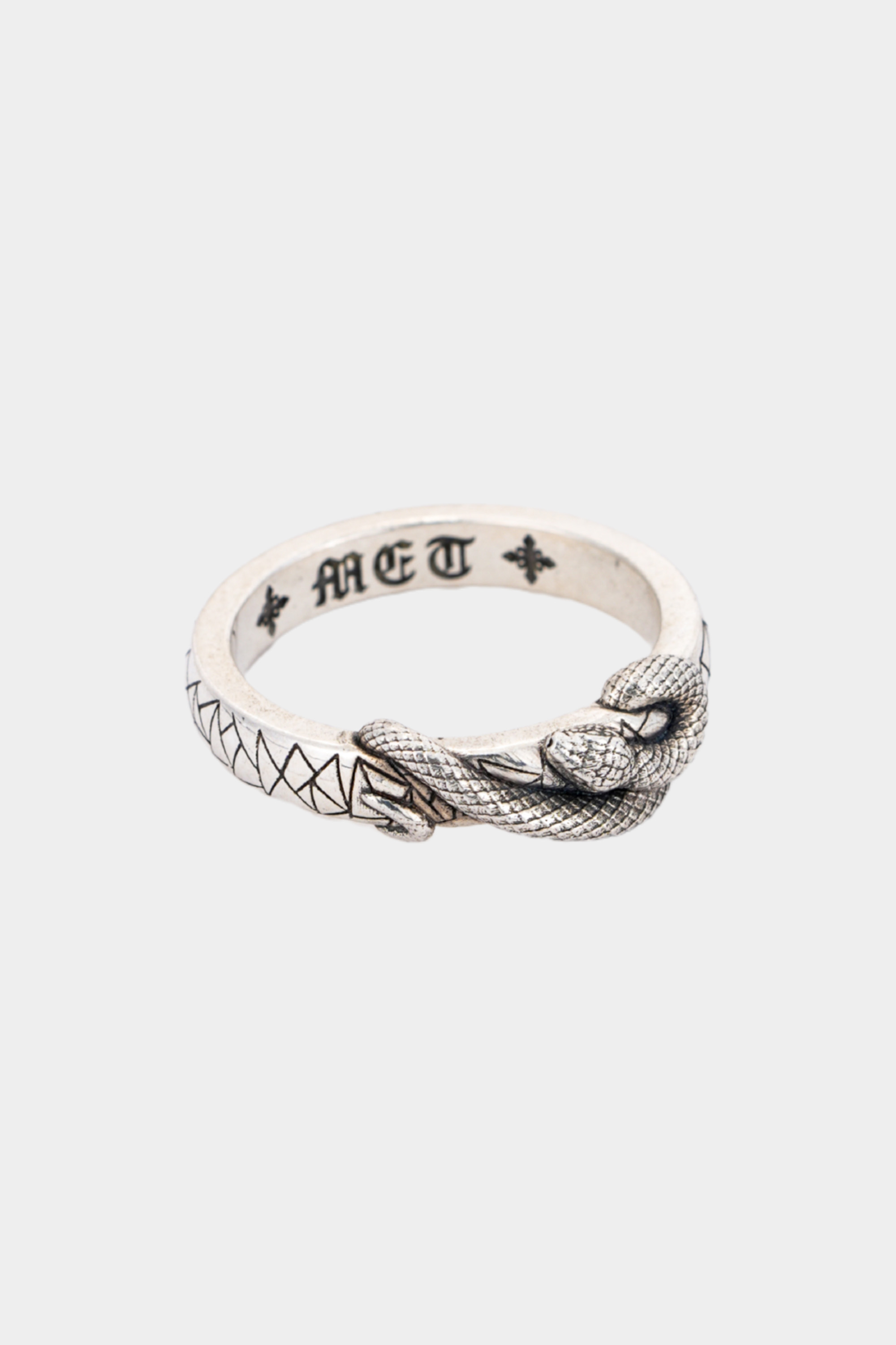 METinitaly Elegant Serpent Ring - Unisex High-End Design