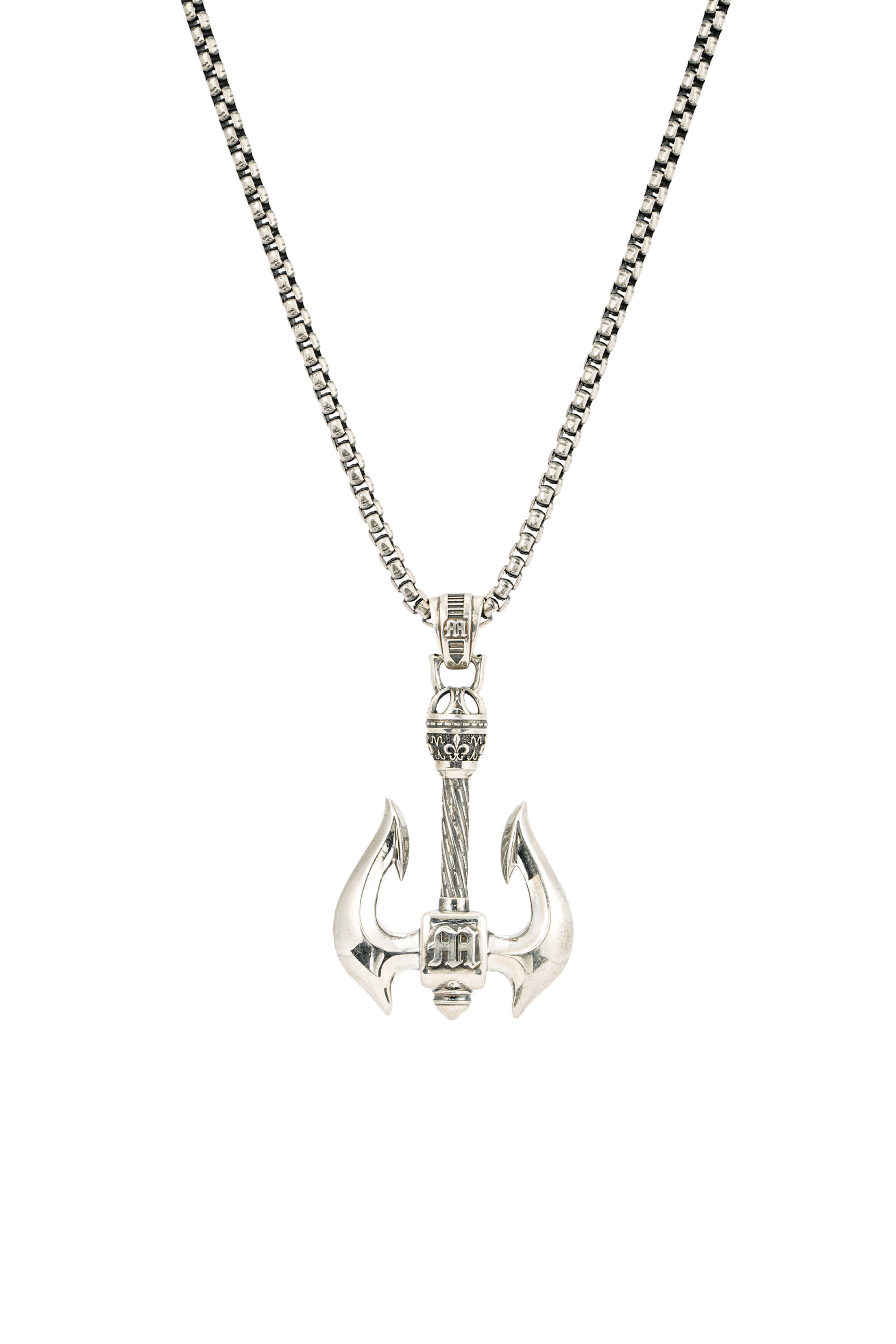 METinitaly Hip-Hop Punk Anchor Design Necklace