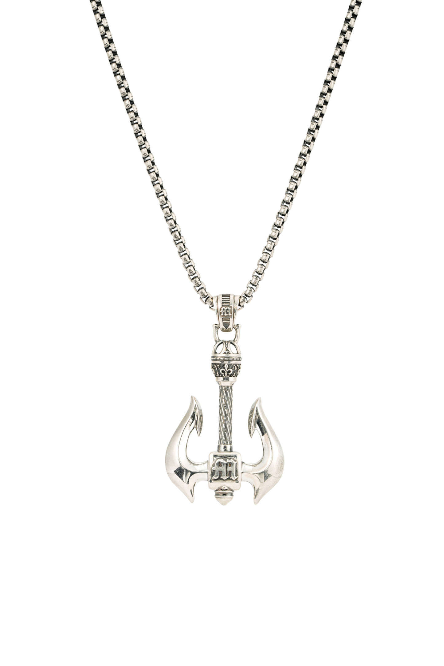 METinitaly Hip-Hop Punk Anchor Design Necklace