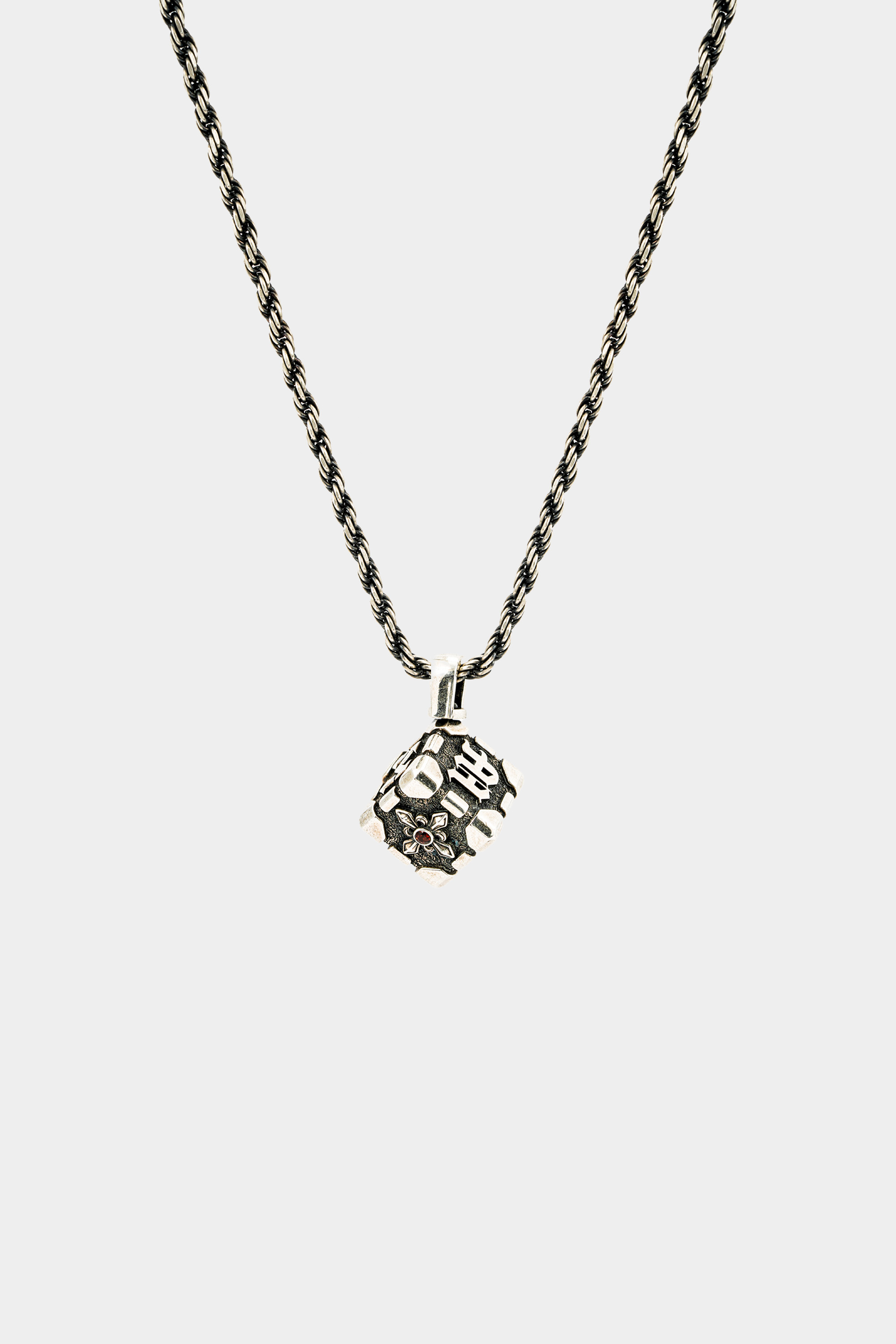 METinitaly Cross Cube Pendant Necklace