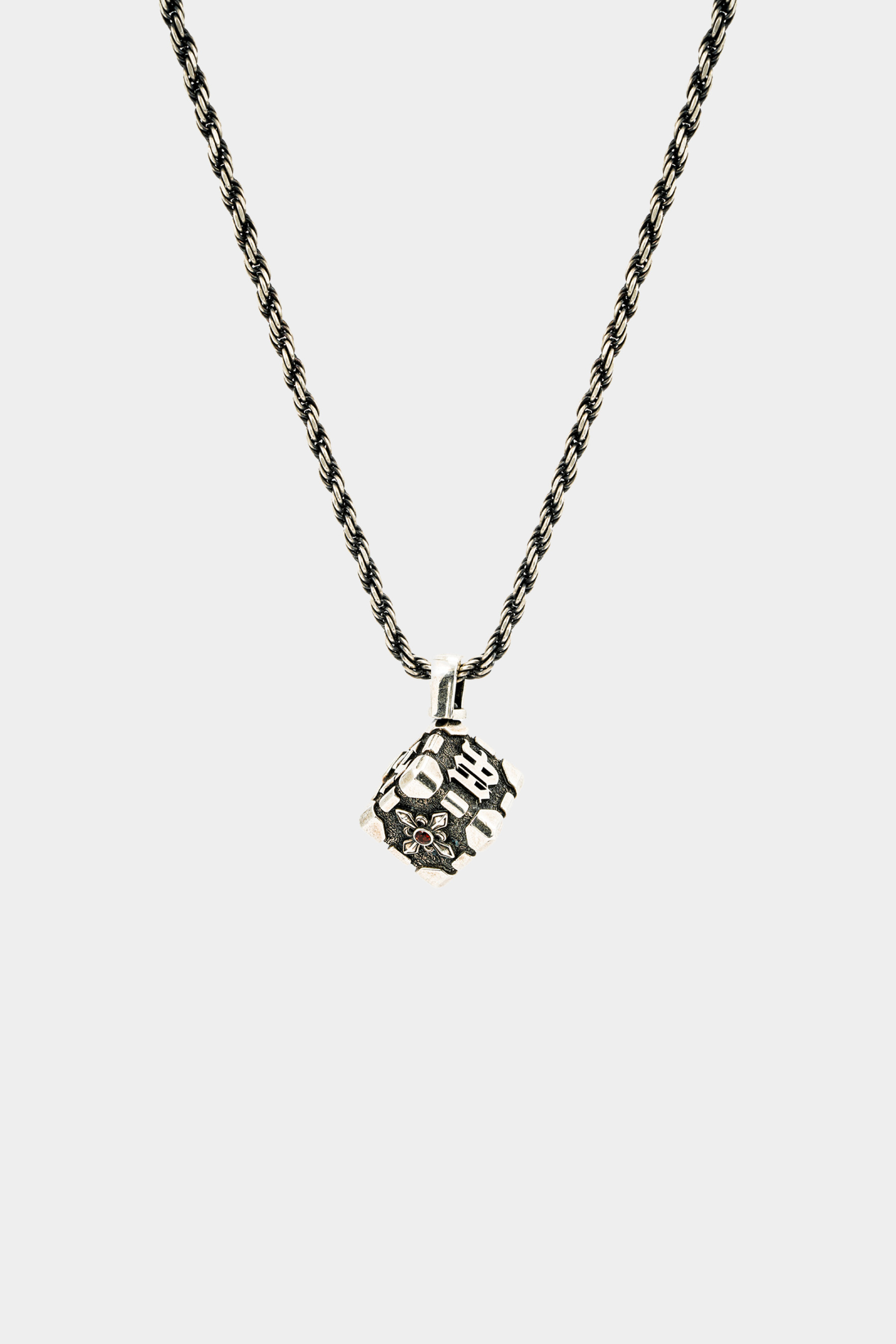 METinitaly Cross Cube Pendant Necklace