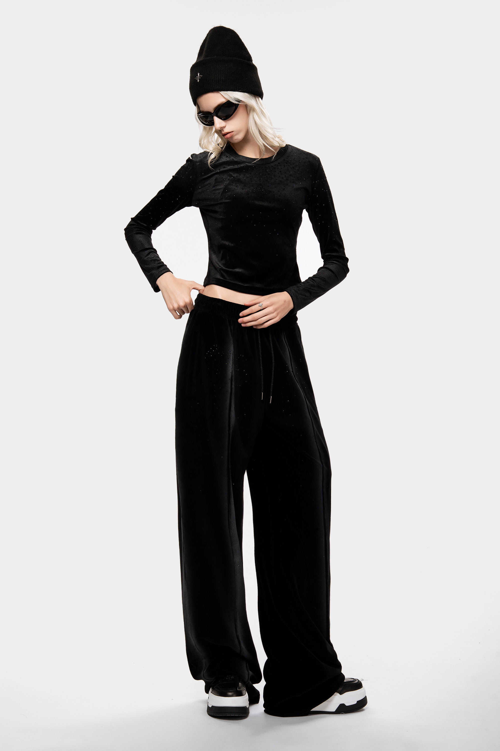 MET Initaly Women's American-Style Casual Pants