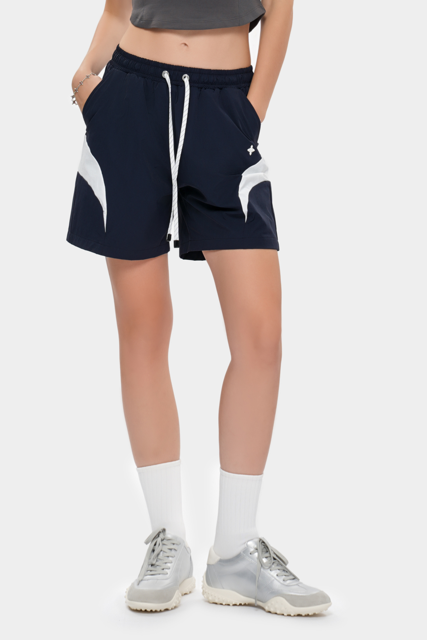 METinitaly Vintage Athleisure Lace-Up Casual Sneakers