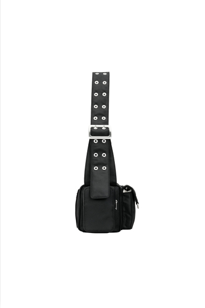 METinitaly Multi-Pocket Motorcycle-Style Underarm Bag