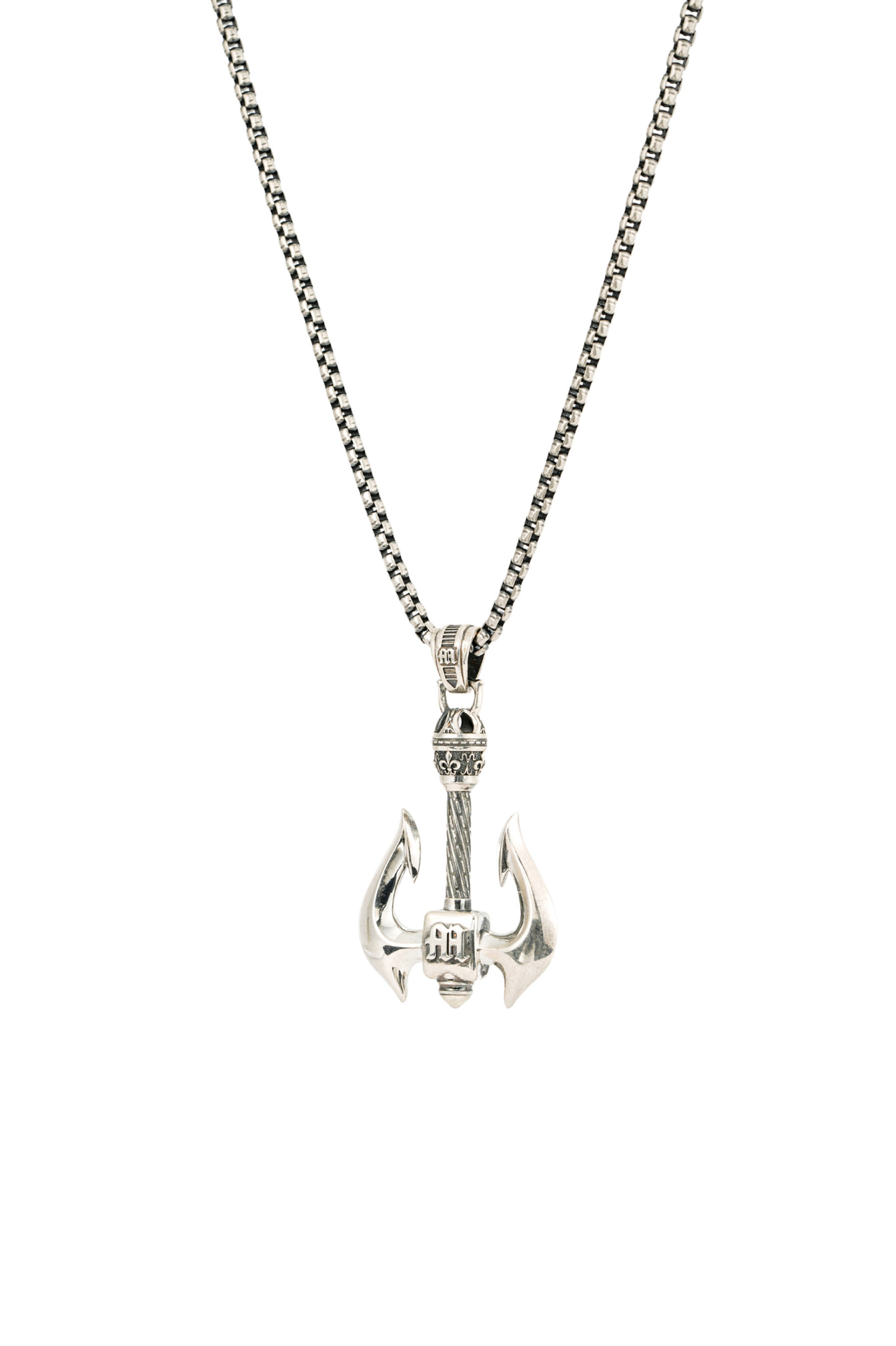 METinitaly Hip-Hop Punk Anchor Design Necklace