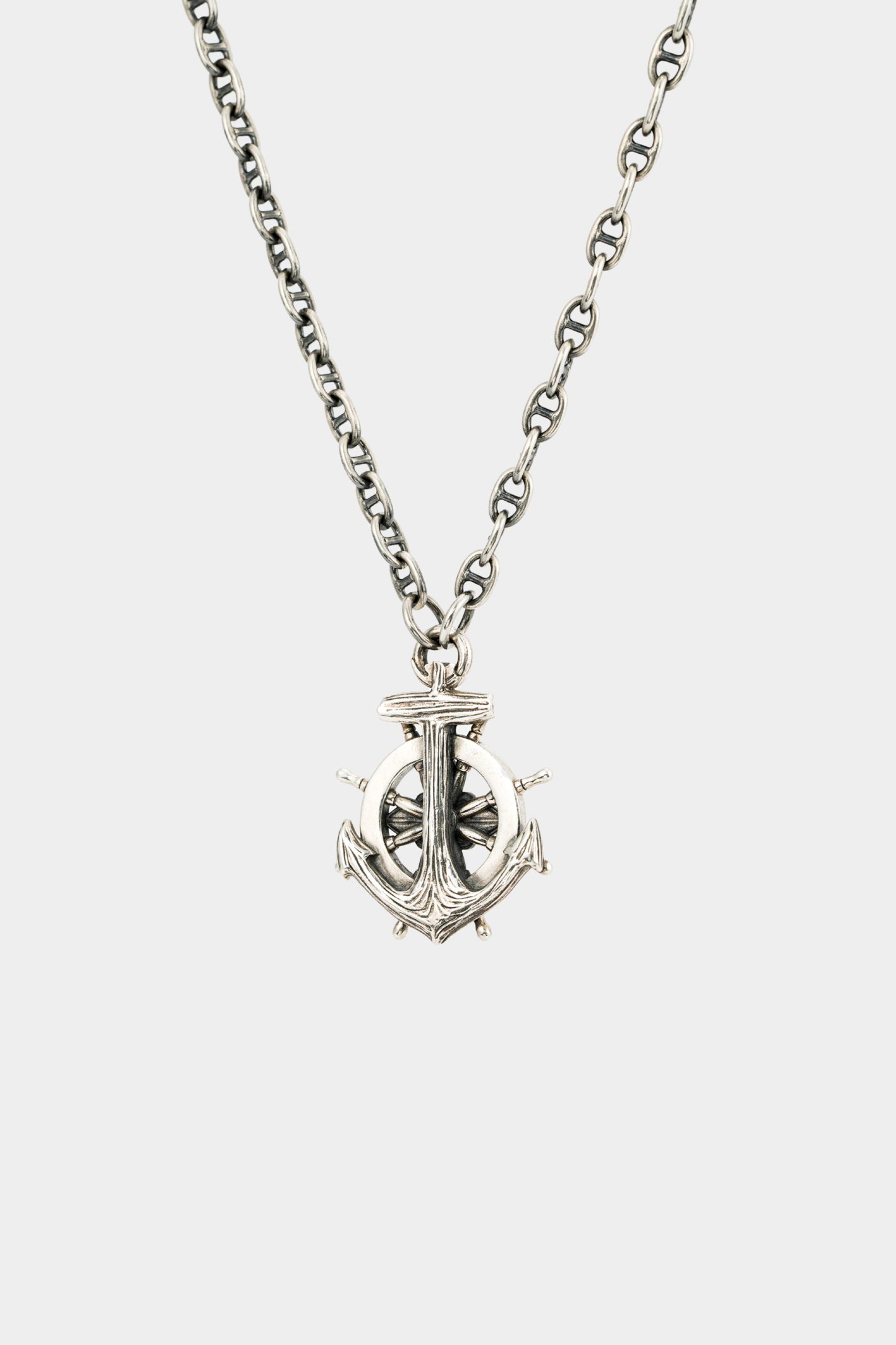 METinitaly High-End Helm Pendant Necklace - Streetwear Hip-Hop Trendy Piece