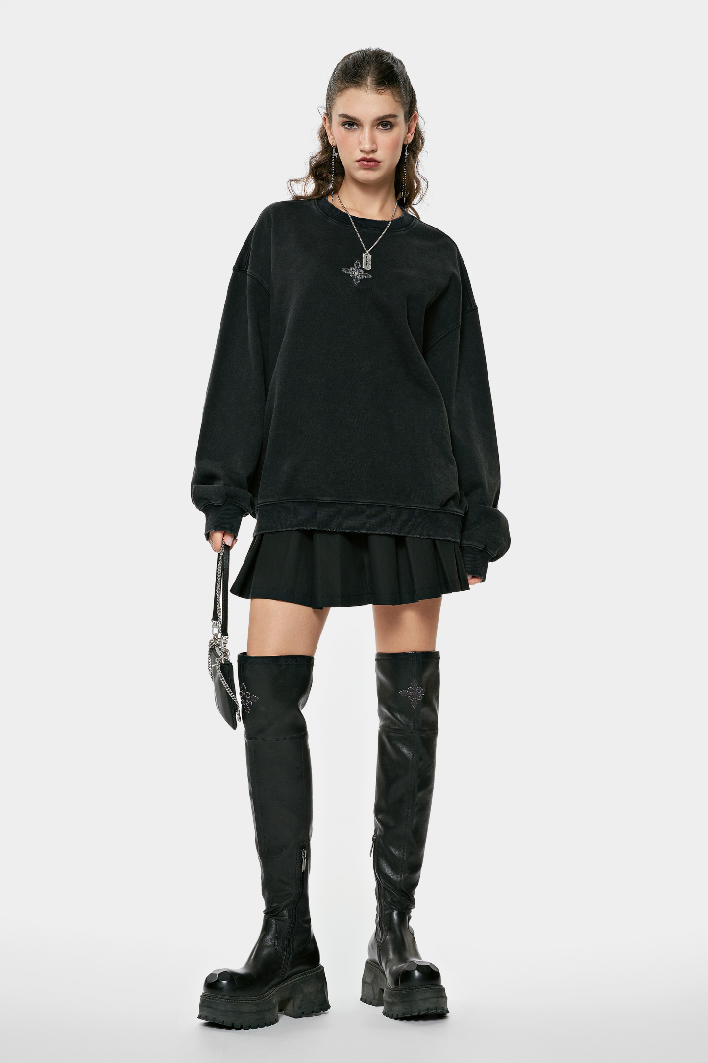 MET in Italy Men's Work Pants Loose Straight-Leg Pants