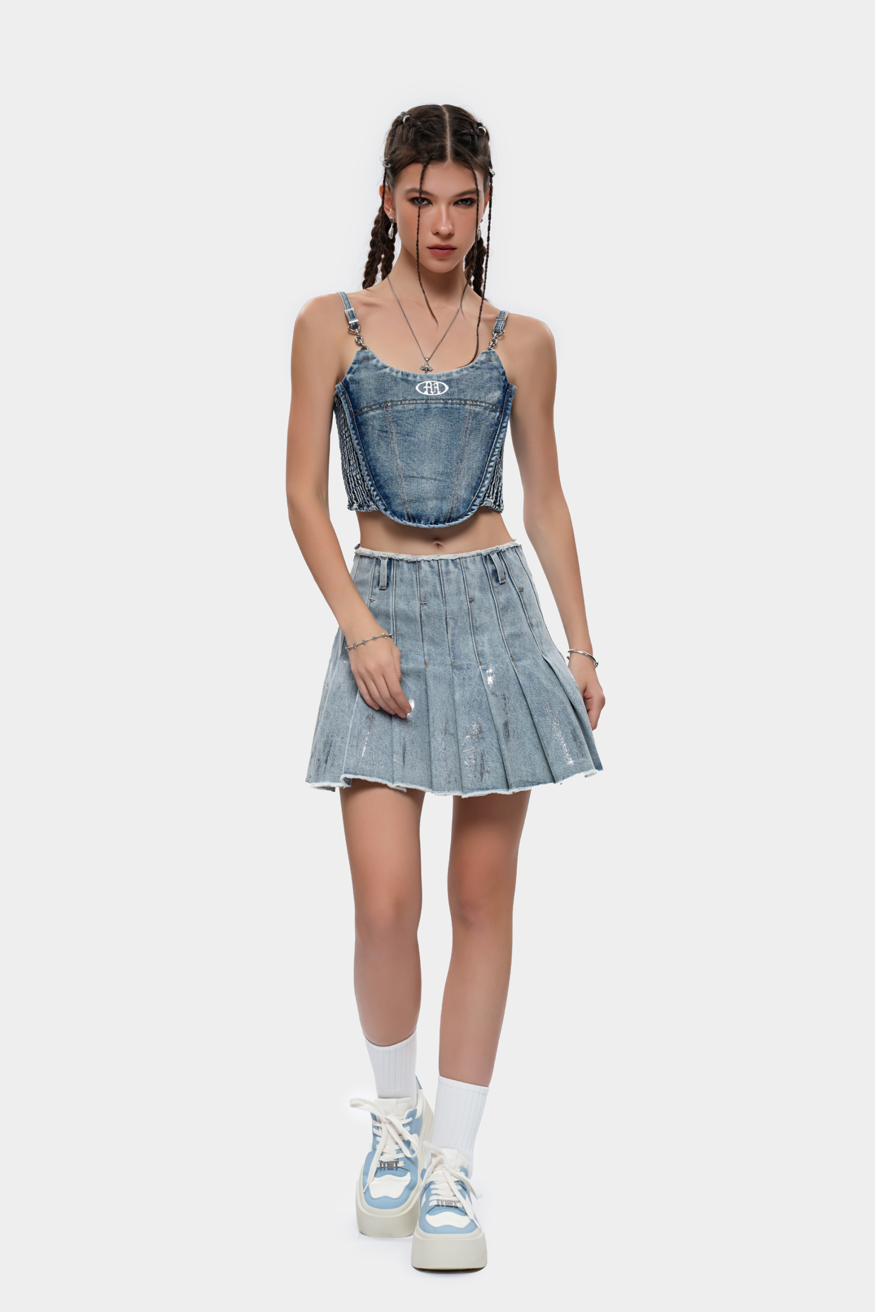 METinitaly Macao style sexy suspenders