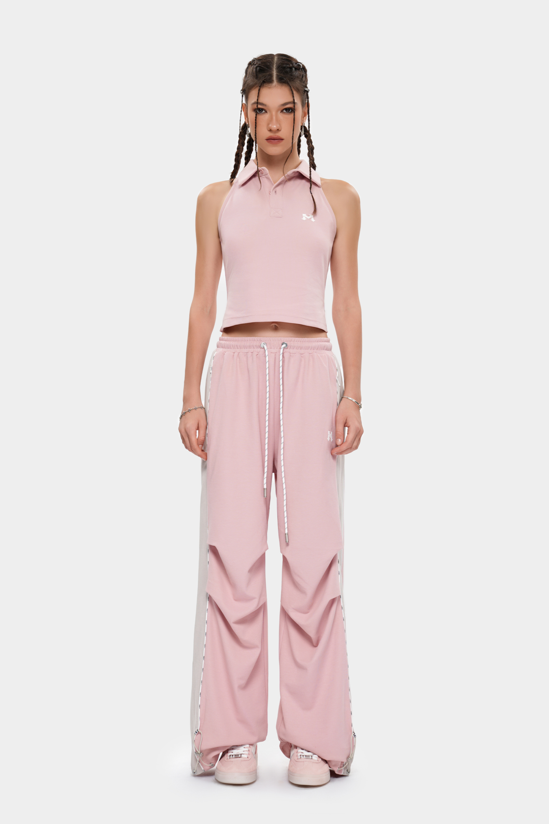 MET in Italy Splicing Streetwear Cargo Pants