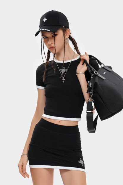 METinitaly Trendy Brand Baseball Cap with English Prints