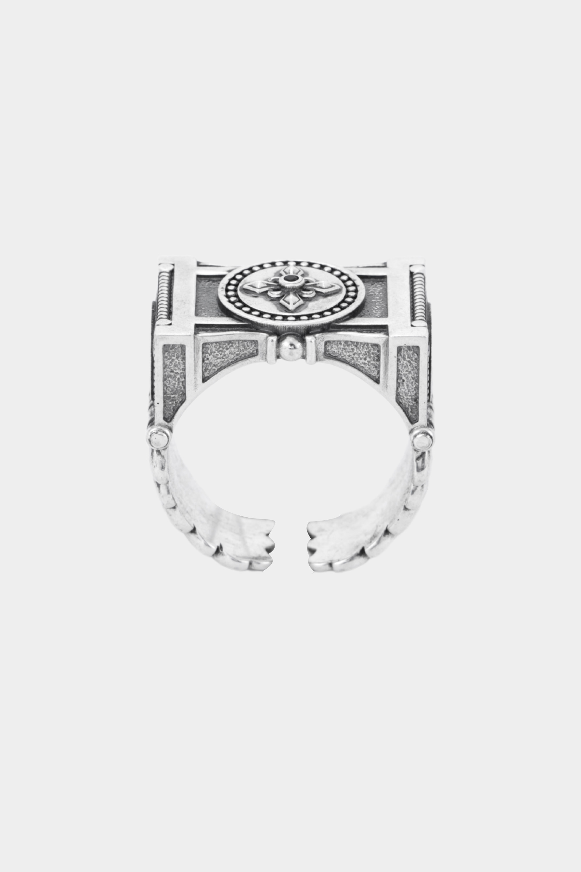 METinitaly Vintage Cross Designer Ring