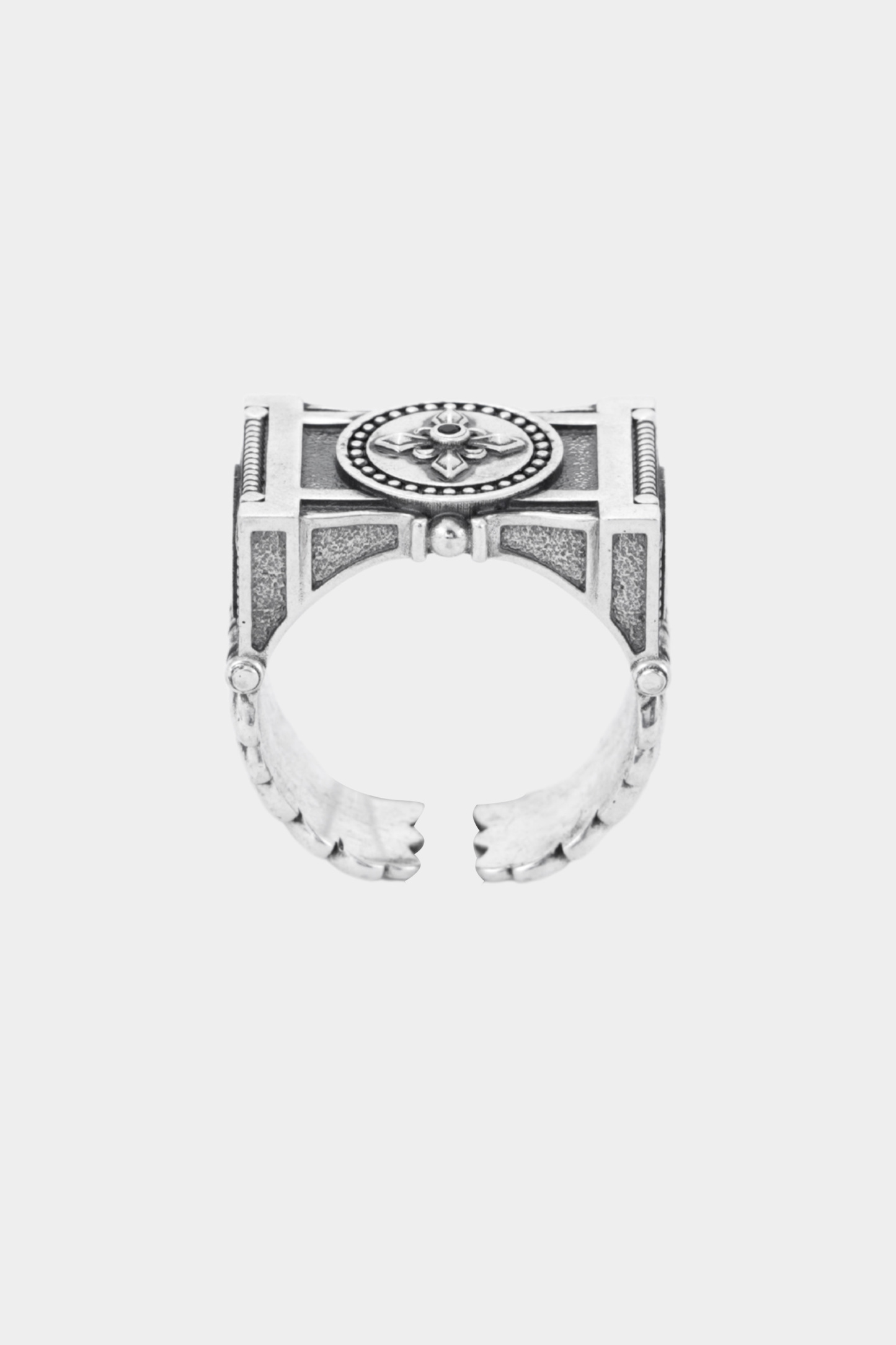 METinitaly Vintage Cross Designer Ring