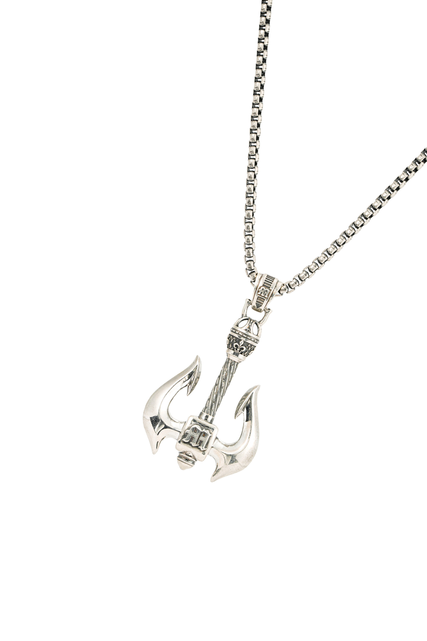 METinitaly Hip-Hop Punk Anchor Design Necklace