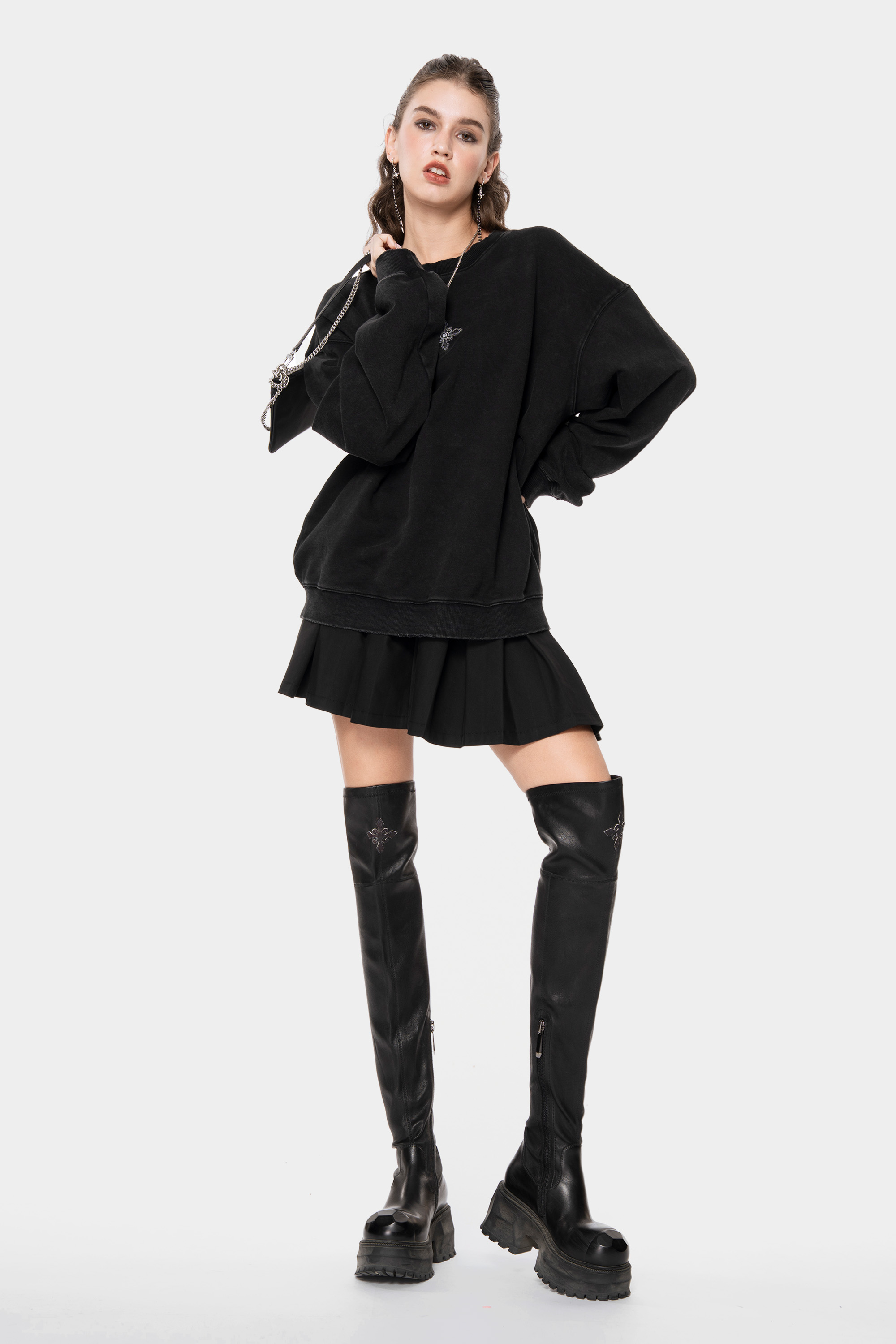 MET in Italy Men's Work Pants Loose Straight-Leg Pants