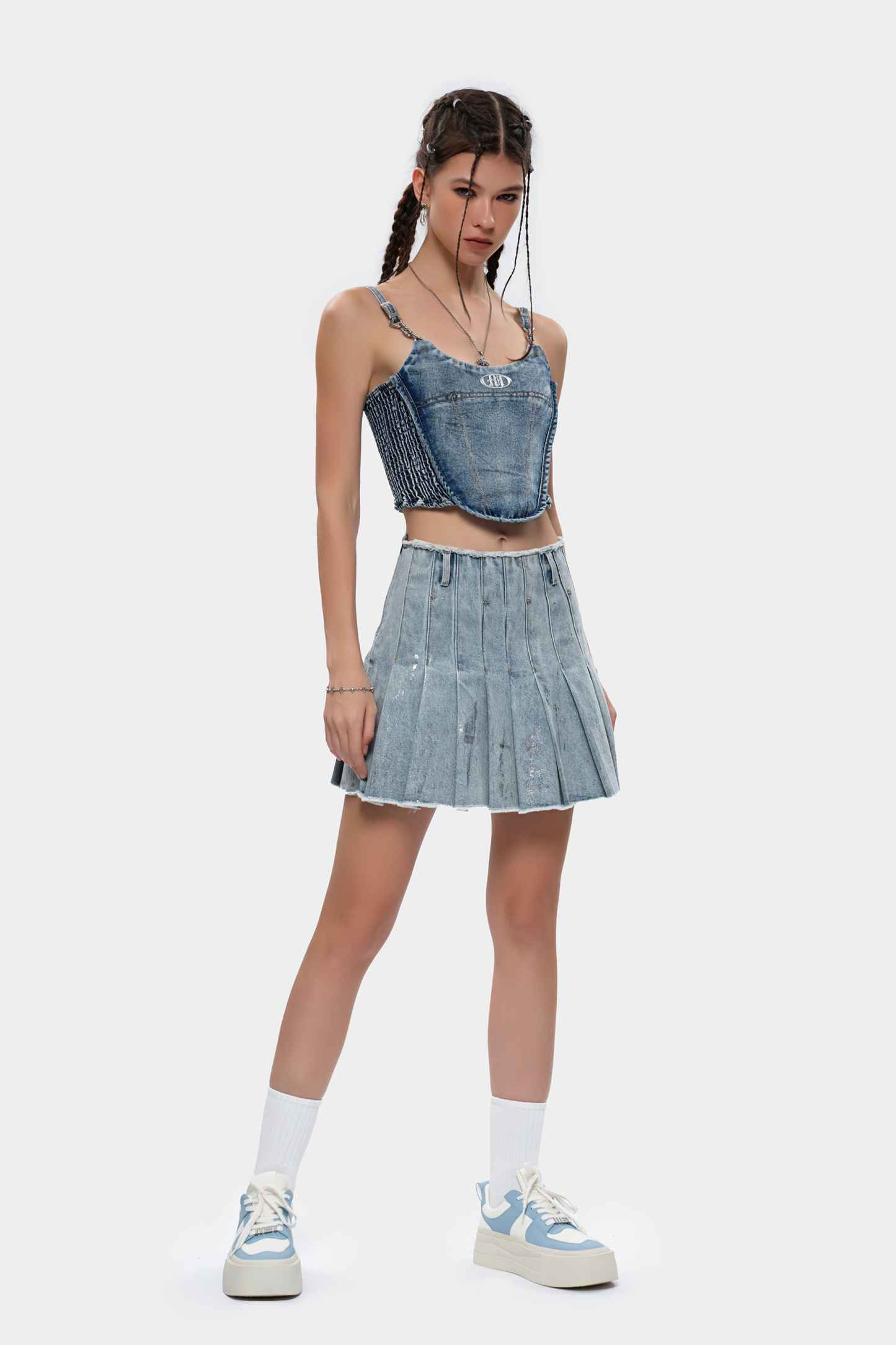 METinitaly Macao style sexy suspenders