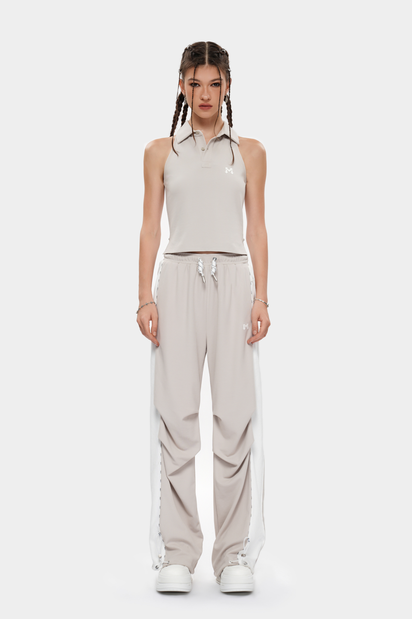 MET in Italy Splicing Streetwear Cargo Pants