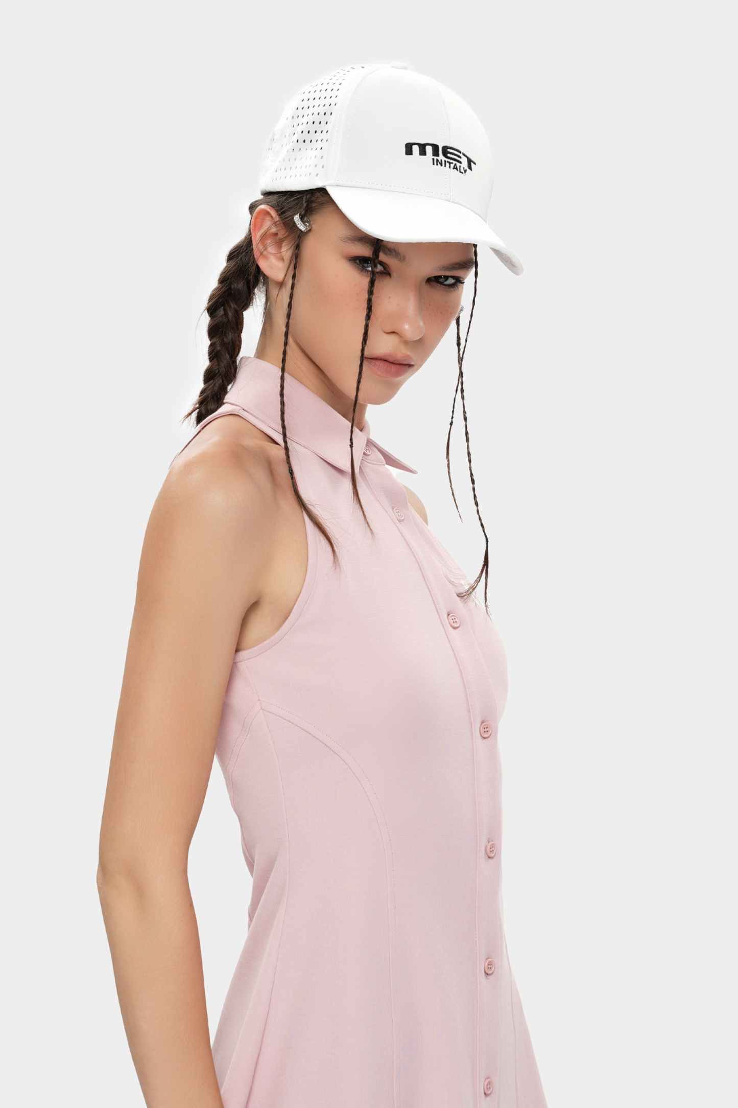 METinitaly Personalized Letter-Printed Baseball Cap