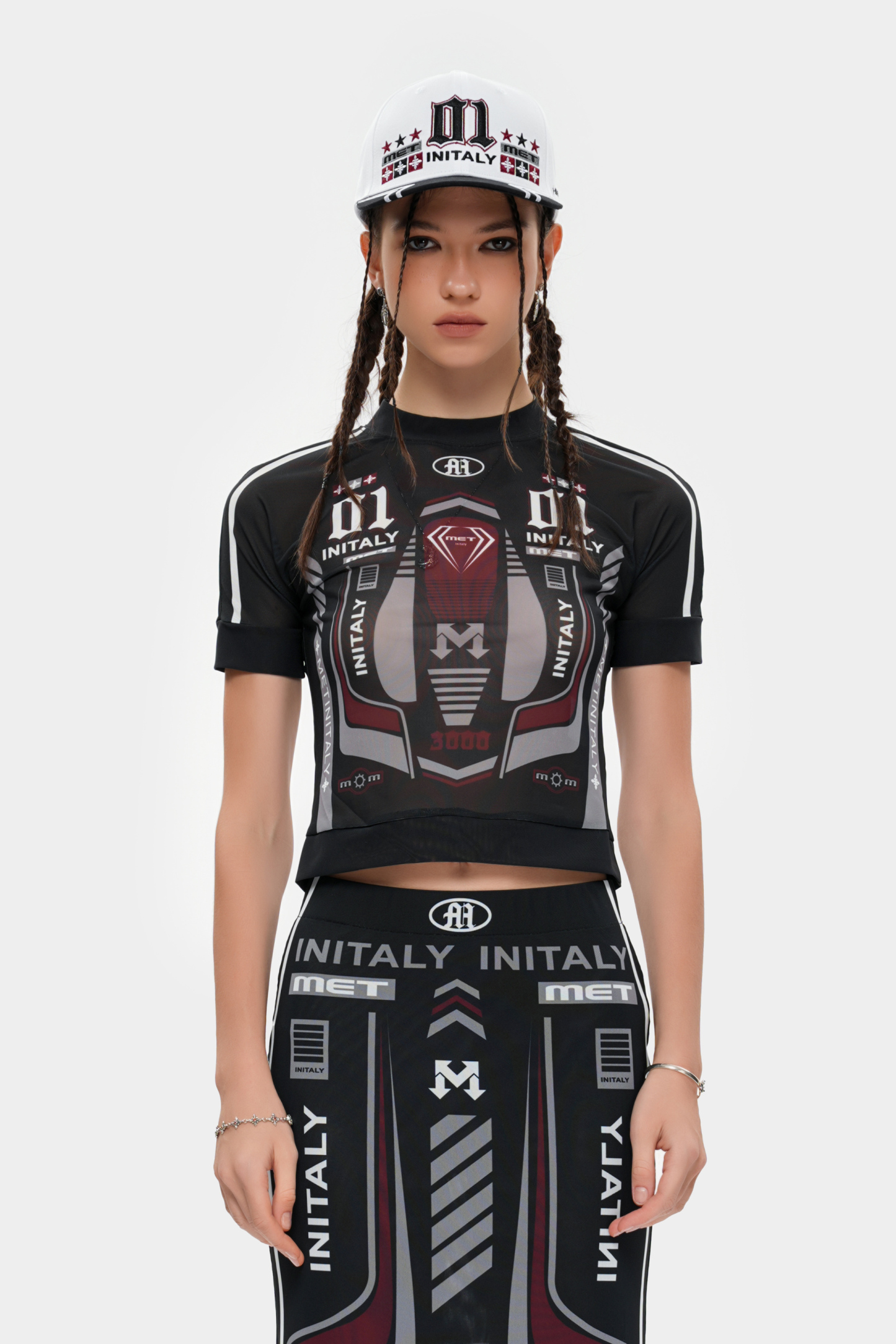 METinitaly Motorsport-style Breathable Baseball Cap